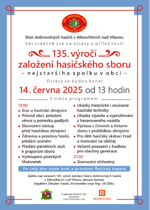 135. výročí SDH Alb.
